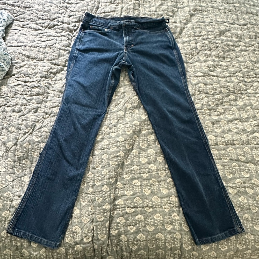 Origins Blue Straight Jeans Classic Style